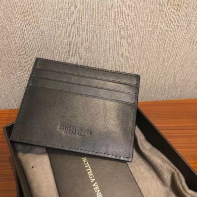 AAAAA Copy Bottega Veneta Card Holder 133993 black BV332xz13