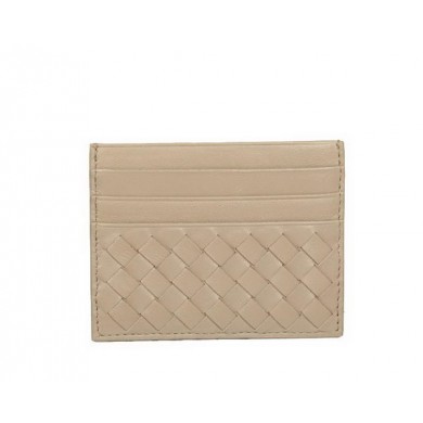 Bottega Veneta Intrecciato VN Card Case 5811 Apricot BV1220Xw85