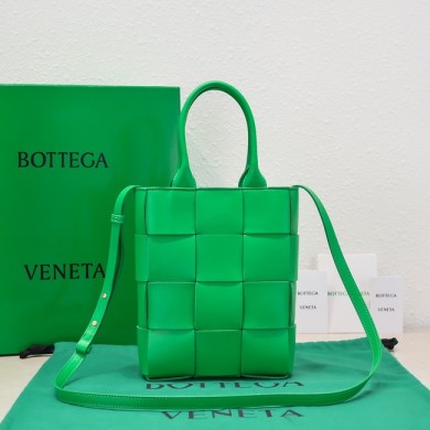 Bottega Veneta Mini Cassette Tote Bag 709341 Green BV1133JD28