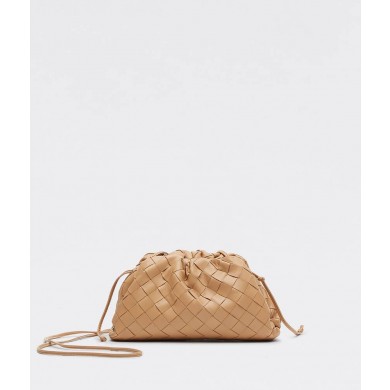 Bottega Veneta MINI POUCH 585852 Almond BV71Qc12