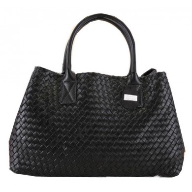 Copy 1:1 Bottega Veneta Cabat Medium Tote Bags BV5211 Black BV741xD64
