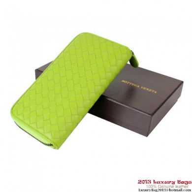 High Quality Bottega Veneta Intrecciato Nappa Continental Wallet BV1008 Green BV1176xJ94