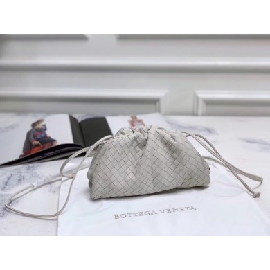 Hot Replica Bottega Veneta Original Leather clutch 59877 white BV1023wR89