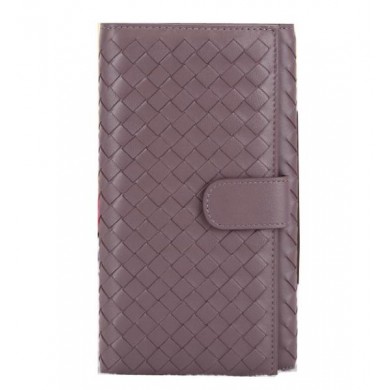 Replica Bottega Veneta Intrecciato Nappa Continental Wallet BV182 Purple BV1066Kg43