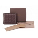 AAA Bottega Veneta Intrecciato Nappa Wallet BV2006 Brown BV120Wl50