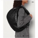 AAA Bottega Veneta Original Weave Leather Bag BV4589 black BV752KV93
