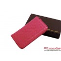 AAA Replica Bottega Veneta Intrecciato Nappa Zippy Wallet BV1571 Peach BV458Oy84