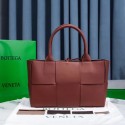 Bottega Veneta ARCO TOTE 609175 Rust Bark BV552ta99