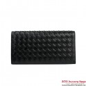 Bottega Veneta BV313 Intrecciato Nappa Wallet Black BV482tp20