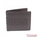 Bottega Veneta Corot Uncinetto Silk Wallet BV5021 Brown BV1192jC82