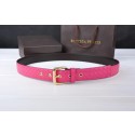 Bottega Veneta Intrecciato Nappa Belt 274483 Rose BV1020mD58