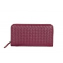Bottega Veneta Intrecciato Nappa Continental Wallet 5809 Purple BV296ju23