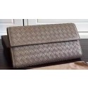 Bottega Veneta Intrecciato Nappa Tri-Flod Wallet BV150507 Khaki BV1130AL24