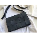 Bottega Veneta Sheepskin Weaving Original Leather 578004 Navy Blue BV24JQ80