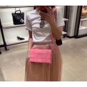 Bottega Veneta Sheepskin Weaving Original Leather 578004 rose BV1039aM39