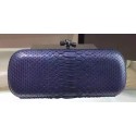 Bottega Veneta Snake Leather Knot Clutch 8651K BV04BR87