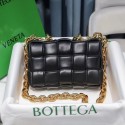 Bottega Veneta THE CHAIN CASSETTE Expedited Delivery 631421 black BV206cP15