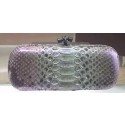 Copy Bottega Veneta Snake Leather Knot Clutch 8651A BV663Hn31