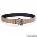 Fake Bottega Veneta Intrecciato Nappa Belt Grey BV1170Iw51
