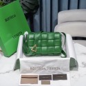 Imitation AAA Bottega Veneta PADDED CASSETTE BAG 591970 green BV495Xy49