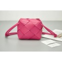 Top Bottega Veneta Mini Cassette Camera Bag 701915 Cranberry BV10Wi77