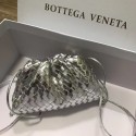 Top Bottega Veneta MINI POUCH 585852 SILVER BV462gZ83