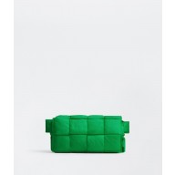 Bottega Veneta CASSETTE Mini Nylon belt bag 8952 Green BV114xh67
