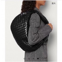 AAA Bottega Veneta Original Weave Leather Bag BV4589 black BV752KV93