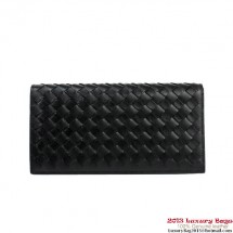 Bottega Veneta BV313 Intrecciato Nappa Wallet Black BV482tp20