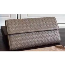 Bottega Veneta Intrecciato Nappa Tri-Flod Wallet BV150507 Khaki BV1130AL24