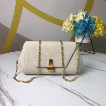 Bottega Veneta Original Leather Mini Chain Bag BV6700 white BV1106OZ92