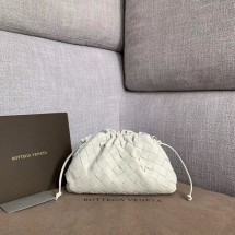 High Quality Bottega Veneta Sheepskin Weaving Original Leather BV3693 White BV506fd87