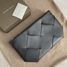 Imitation Bottega Veneta Original Weave Leather Bag BV4599 black BV31JC57