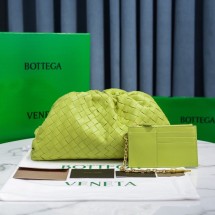 Knockoff AAAAA Bottega Veneta POUCH 576175 Light Green BV288Jc39