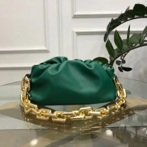 Knockoff Bottega Veneta THE CHAIN POUCH 620230 blackish green BV522FI62