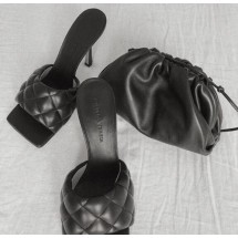 Replica Bottega Veneta Shoes BV32657 Black Shoes BV977Ff81