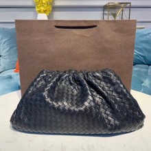 AAA 1:1 Bottega Veneta Sheepskin Weaving Original Leather BV3694 Black BV717Zg39