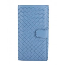 Bottega Veneta Intrecciato Nappa Continental Wallet BV182 SkyBlue BV1071lV14