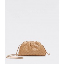 Bottega Veneta MINI POUCH 585852 Almond BV71Qc12