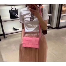 Bottega Veneta Sheepskin Weaving Original Leather 578004 rose BV1039aM39