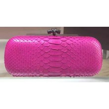 Bottega Veneta Snake Leather Knot Clutch 8651J BV1077pA42