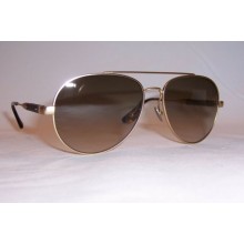 Authentic BOTTEGA Veneta Bv0042s 001 Gold Mirrored Sunglasses