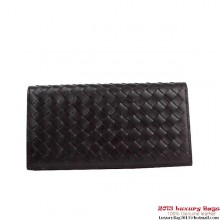 High Quality Bottega Veneta BV313 Intrecciato Nappa Wallet Brown BV494xJ94