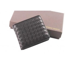 Knockoff AAAAA Bottega Veneta Intrecciato Nappa Wallet BV99392 Black BV629Jc39