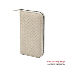 Replica Best Quality Bottega Veneta 114076 V4651 9641 Intrecciato VN Zip Around Wallet Cloth BV780cE98