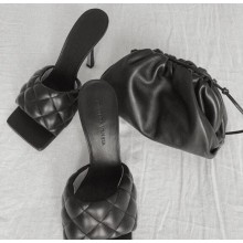 Replica Bottega Veneta Shoes BV32657 Black Shoes BV977Ff81