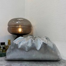 Replica Bottega Veneta THE MINI POUCH 585852 SILVER BV710ls37