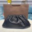 AAA 1:1 Bottega Veneta Sheepskin Weaving Original Leather BV3694 Black BV717Zg39