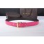 Bottega Veneta Intrecciato Nappa Belt 274483 Rose BV1020mD58