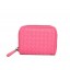 Bottega Veneta Intrecciato Nappa Mini Wallet 5818 Peach BV134XW58